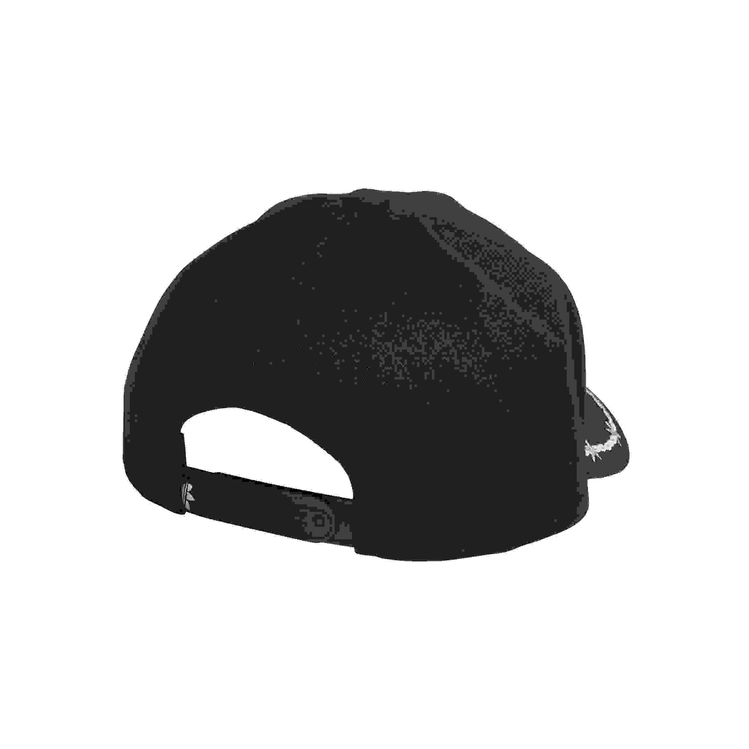 adidas Unisex High Crown Goth Black Snapback Hat